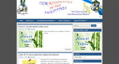 Desktop Screenshot of cicmphilippines.org